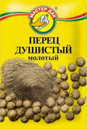 Перец ДУШИСТЫЙ  МОЛОТЫЙ  10гр* МД*100шт
