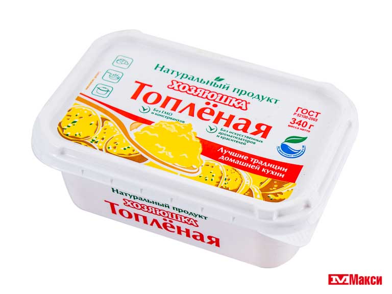 топленая смесь раститель. жиров 340гр НН*16 Хозяюшка