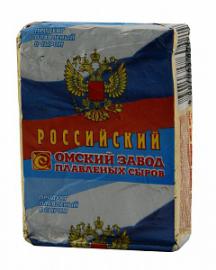 Плавл. сыр "ОМСК" 70гр.*50шт фольга в ассорт