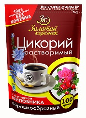 Цикорий "Золотой корешок 100гр*12 с шиповником