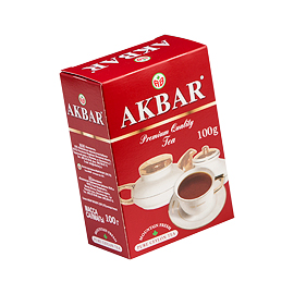 Акбар Цейлон крупнолистовой  100г*14шт(КРАСНАЯ ПАЧКА)