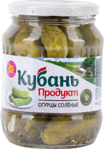ОГУРЦЫ   0,72л* маринованные  КУБАНЬ ПРОДУКТ 12шт