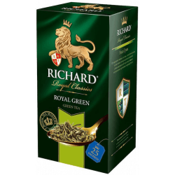 РИЧАРД  25пак. ROYAL GREEN  чай зеленый  25п*12 