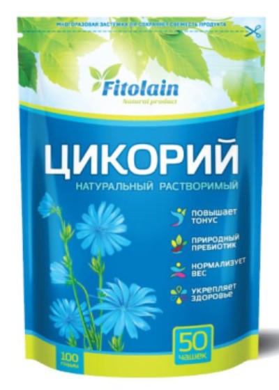 Цикорий "Fitolain"100гр*12 зип/пакет
