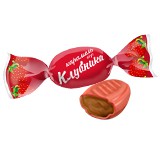 Санкт-Петербург  карамель Клубника* 5кг с фр-ягод. начинкой*