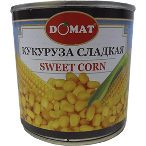 КУКУРУЗА  425мл  ж/б  ДОМАТ*12