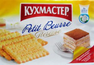 КУХМАСТЕР печенье 420гр*10 ЗАТЯЖНОЕ PETIT BEURRE