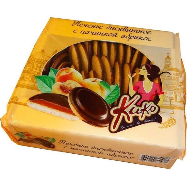 Бисквит КИКО(абрикос в тем..глаз)*1,2кг