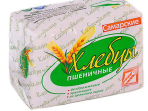 Хлебцы Удальцы пшеничные 90г*36 плоские
