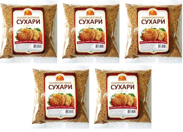 ПАНИРОВОЧНЫЕ СУХАРИ  200гр*25 ФУДС м/у