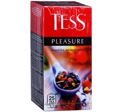 ТЕСС чай 25пак Pleasure (шиповник/яблоко)*10шт