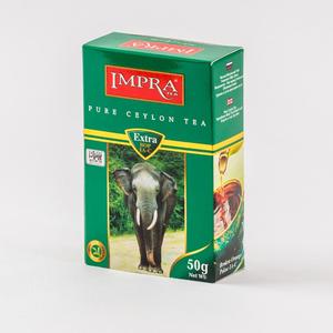 Импра   50гр ЗЕЛЕНАЯ ПАЧКА чай лист *200шт