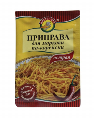 Приправа для морк по-корейски 15гр*40  М.Д   острая