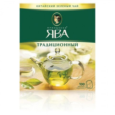 Ява зел. Традиционный  100пак 2гр*18