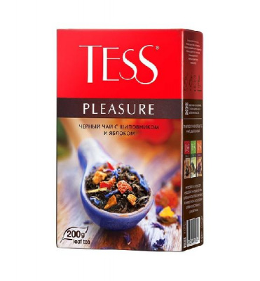 ТЕСС чай 200г Pleasure *12шт